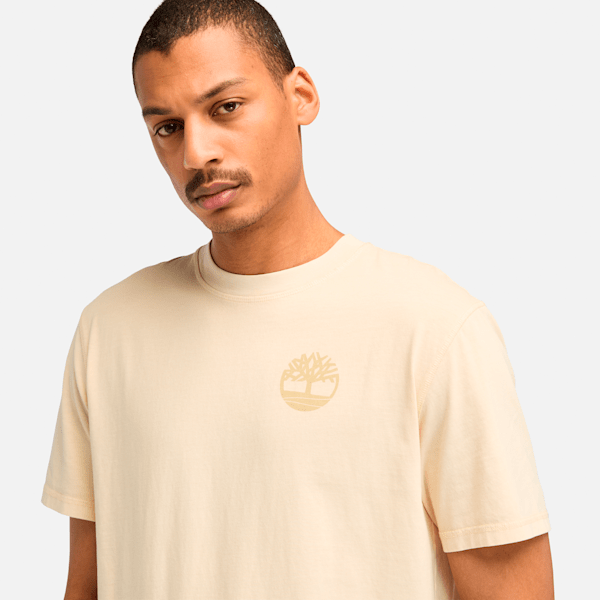 Men's Merrymack River Garment Dye Back Graphic T-Shirt