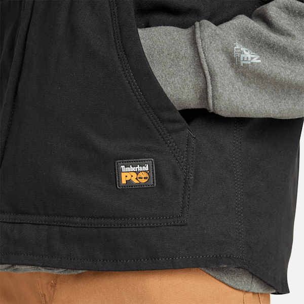 Men's Timberland PRO? Gritman Fleece-Lined Canvas Vest