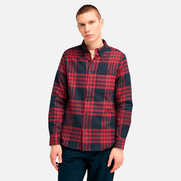Men's Midweight Flannel Check Shirt