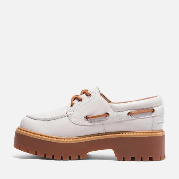 Women’s Stone Street Platform Boat Shoe