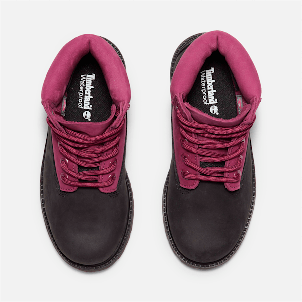 Junior Timberland? Premium 6-Inch Lace-Up Waterproof Boot