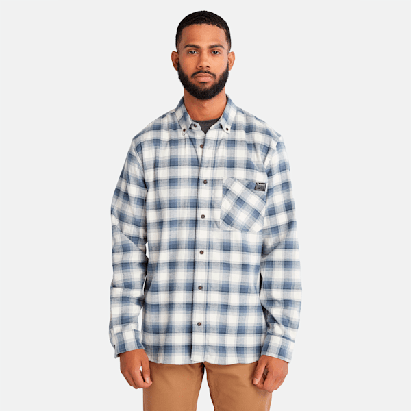 Men's Timberland PRO? Woodfort Lightweight Flannel Flex Shirt