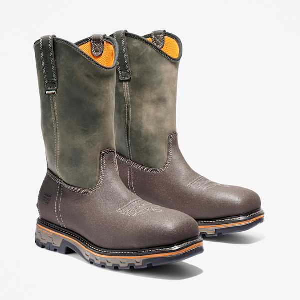 Men's True Grit Pull-On Composite Toe Waterproof Work Boot