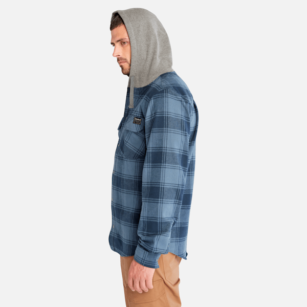 Men's Timberland PRO? Woodfort Midweight Flannel Sweatshirt Hoodie