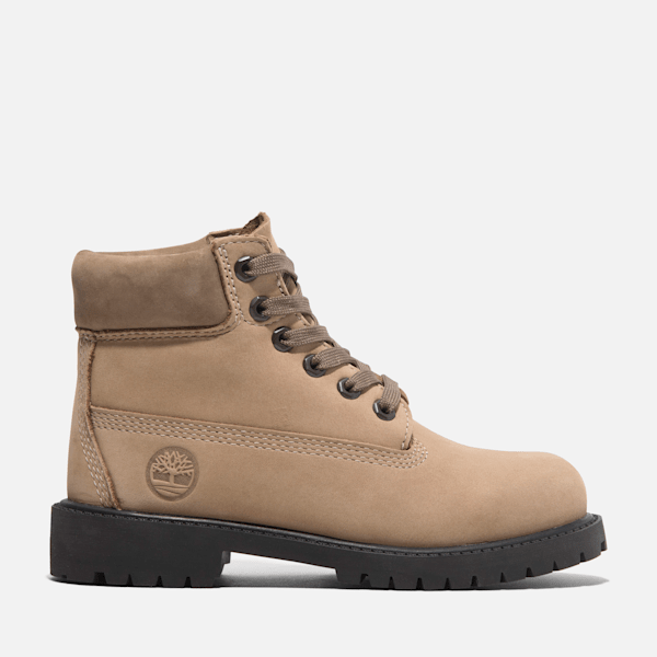 Junior Timberland? Premium 6-Inch Lace-Up Waterproof Boot