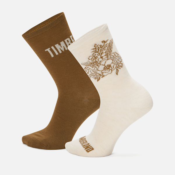 Women's 2-Pack Timberland? Floral Crew Sock