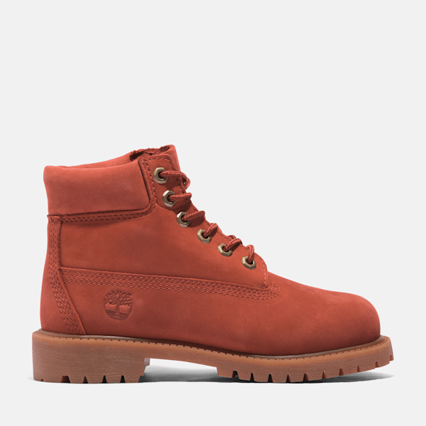Junior Timberland? Premium 6-Inch Lace-Up Waterproof Boot