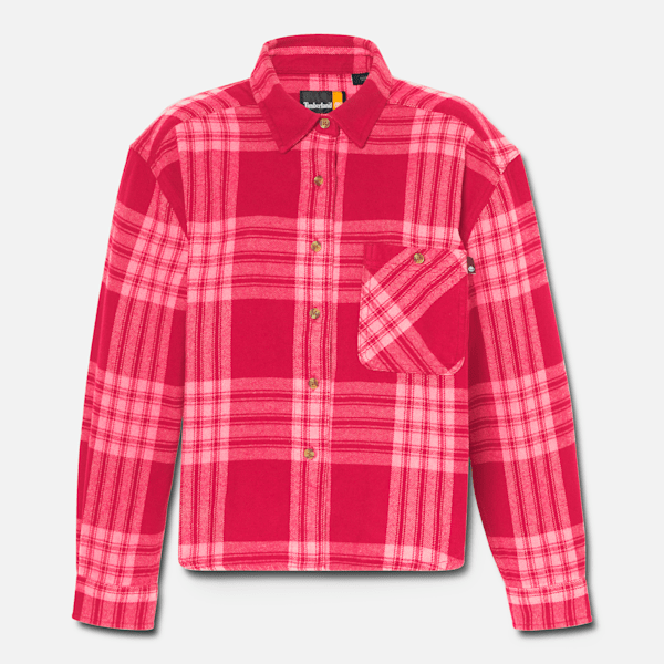 Women's Midweight Flannel Pocket Shirt