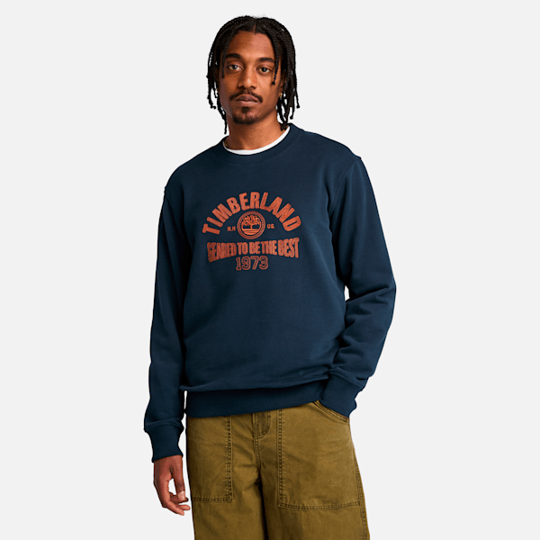 Men's Seasonal Logo Graphic Crew Neck Shirt