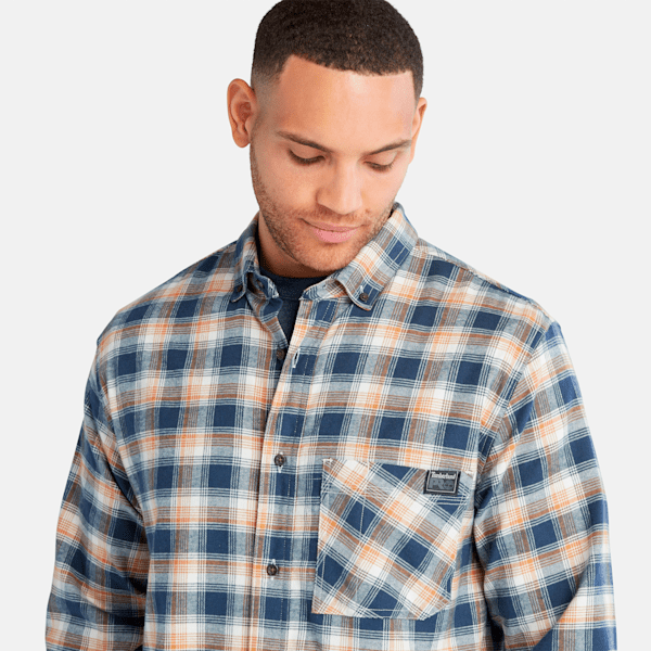 Men's Timberland PRO? Woodfort Lightweight Flannel Flex Shirt