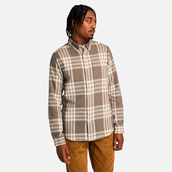 Men's Midweight Flannel Check Shirt