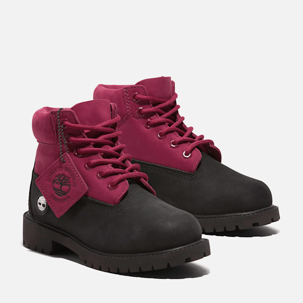 Junior Timberland? Premium 6-Inch Lace-Up Waterproof Boot