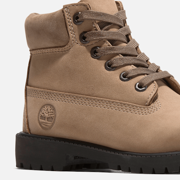 Youth Timberland? Premium 6-Inch Lace-Up Waterproof Boot