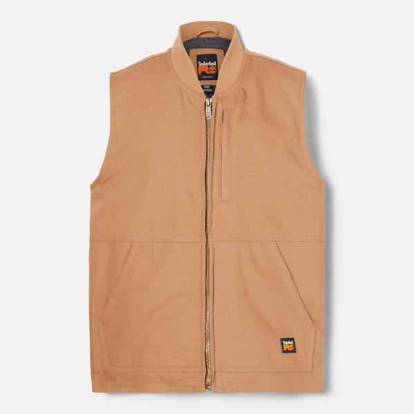 Men's Timberland PRO? Gritman Fleece-Lined Canvas Vest