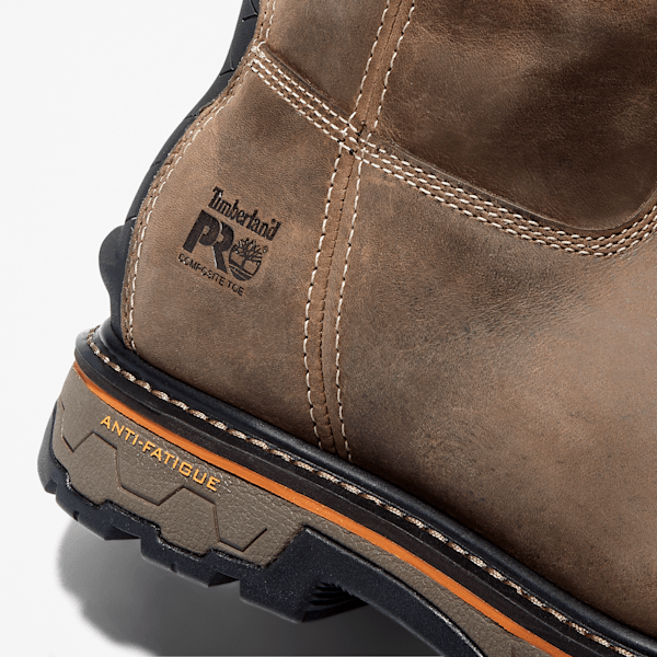 Men's True Grit Pull-On Soft Toe Waterproof Work Boot