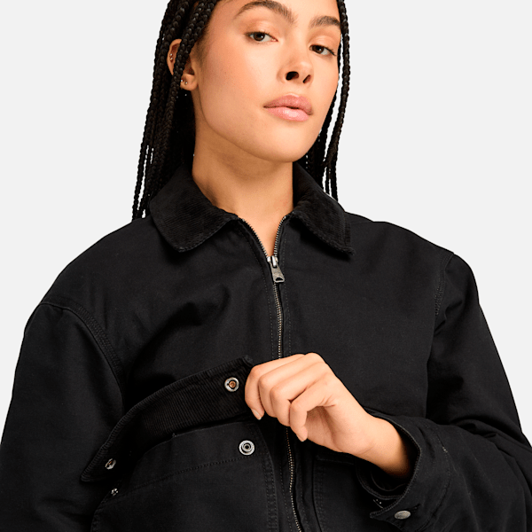 Women's Strafford Quilted Washed Canvas Jacket