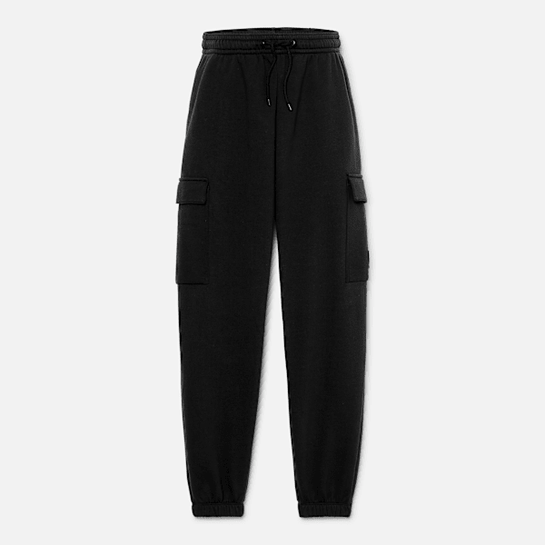 Woven Badge Cargo Sweatpant