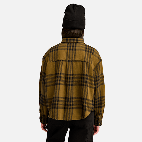 Women's Midweight Flannel Pocket Shirt