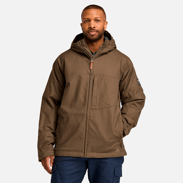 Men's Timberland PRO? GritFlex Canvas Hooded Jacket