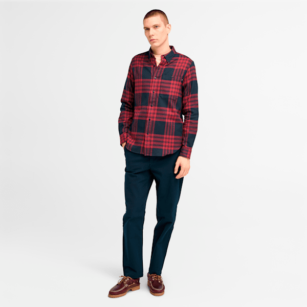 Men's Midweight Flannel Check Shirt