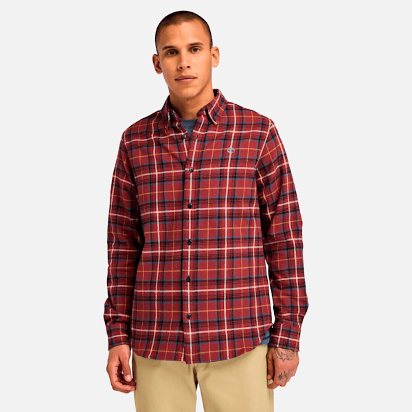 Men's Midweight Flannel Check Shirt
