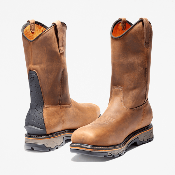 Men's True Grit Pull-On Composite Toe Waterproof Work Boot