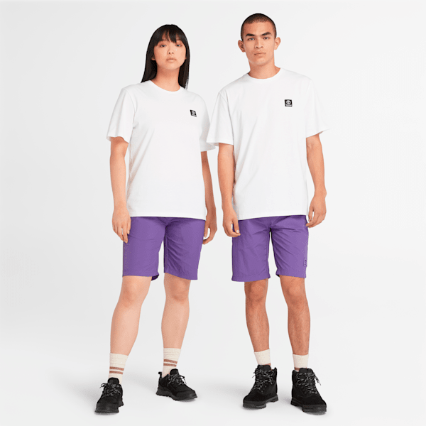 Short Sleeve Woven Badge T-Shirt