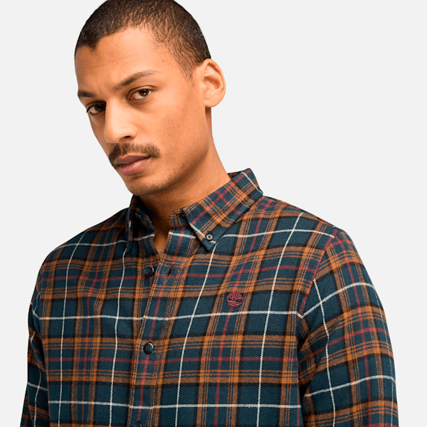 Men's Midweight Flannel Check Shirt