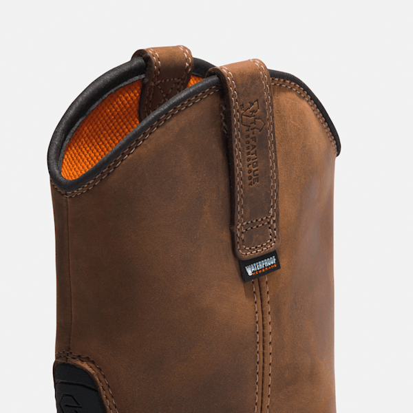 Men's True Grit Pull-On Composite Toe Waterproof Work Boot