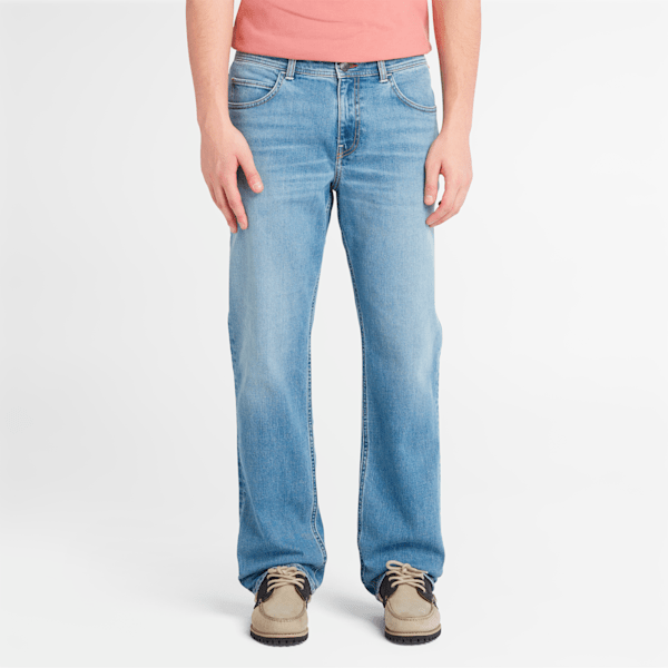 Men's Stretch Core Indigo Denim Straight Fit Pant