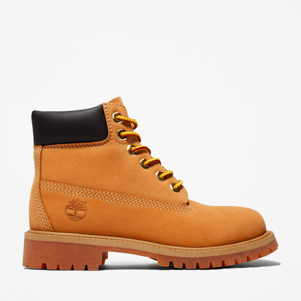 Youth Timberland? Premium 6-Inch Lace-Up Waterproof Boot