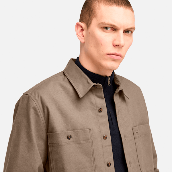 Men's Windham Brushed Twill Overshirt