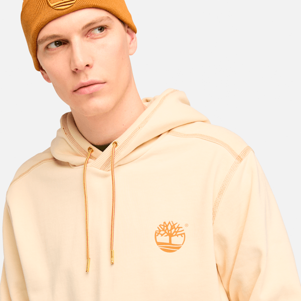 Men's Contrast Stitch Logo Hoodie