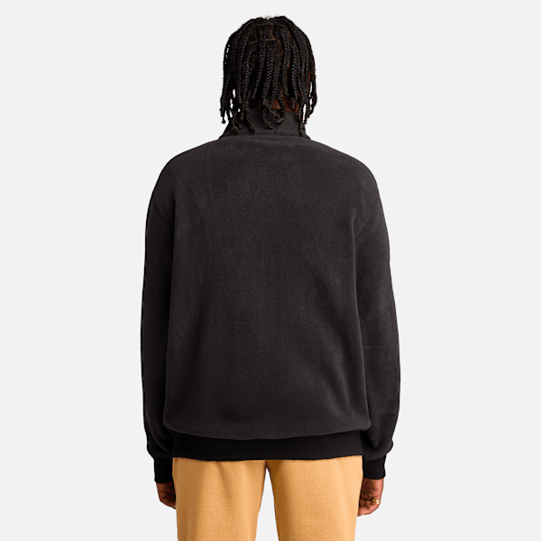 Men's Linear Logo Quarter Zip Polartec? Fleece Sweatshirt