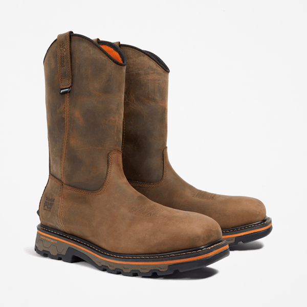 Men's True Grit Pull-On Composite Toe Waterproof Work Boot