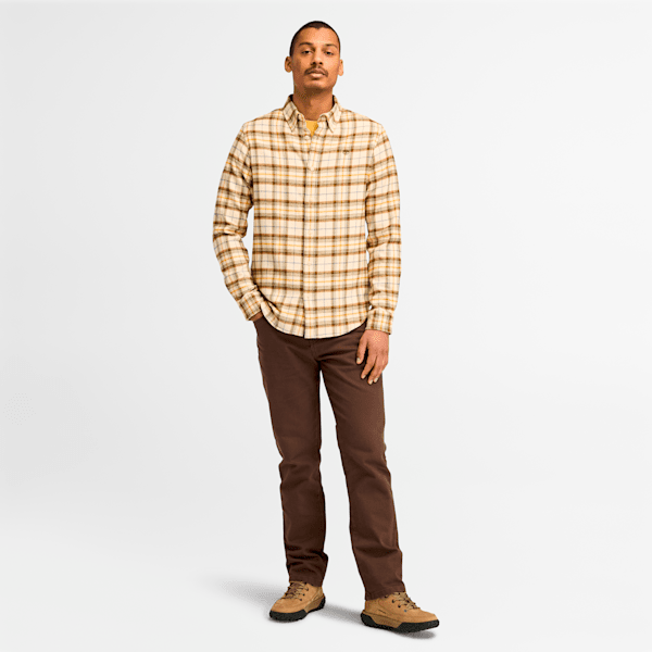Men's Midweight Flannel Check Shirt