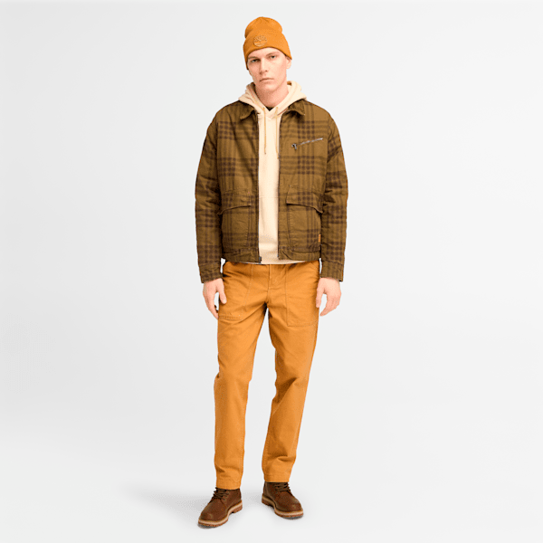 Men's Contrast Stitch Logo Hoodie