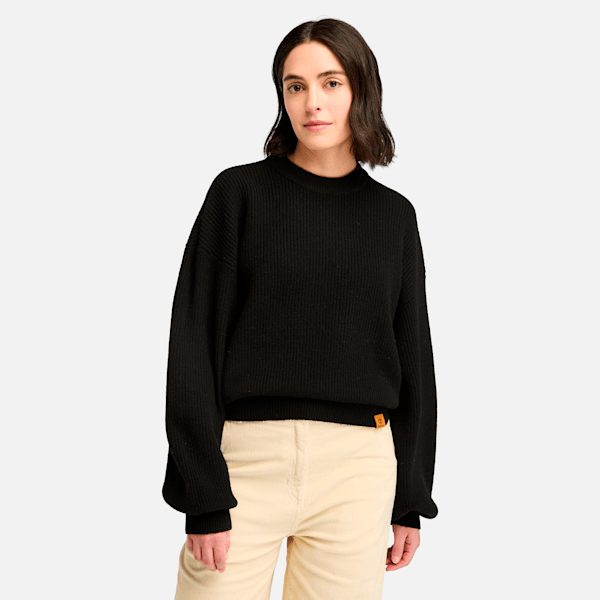 Women's Wool Blend Crew Sweater