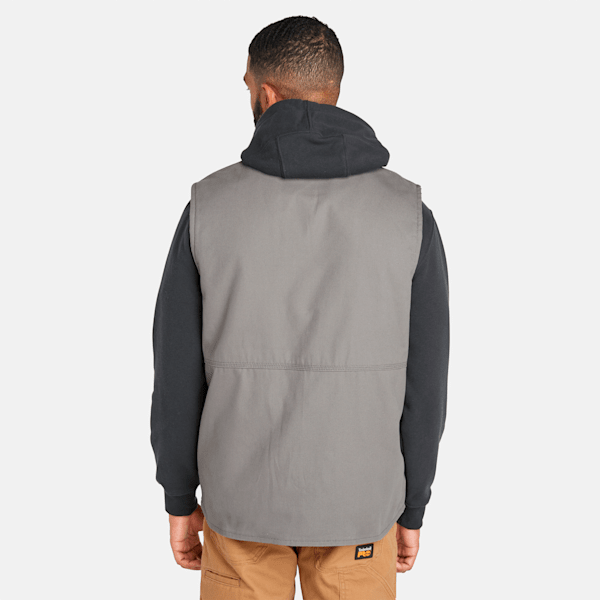 Men's Timberland PRO? Gritman Fleece-Lined Canvas Vest