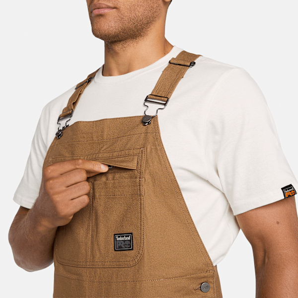 Men's Timberland PRO? GritFlex Canvas Bib Overall