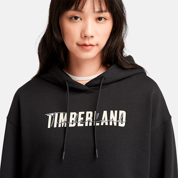 Women's Brushed-Back Logo Hoodie