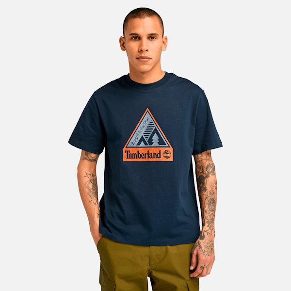 Men's Outdoor Inspired Front Graphic T-Shirt