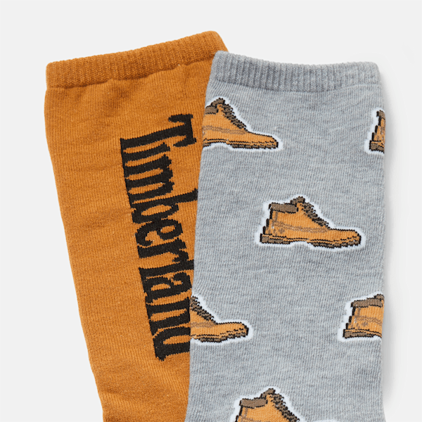 2-Pack Timberland? All Over Print Crew Sock