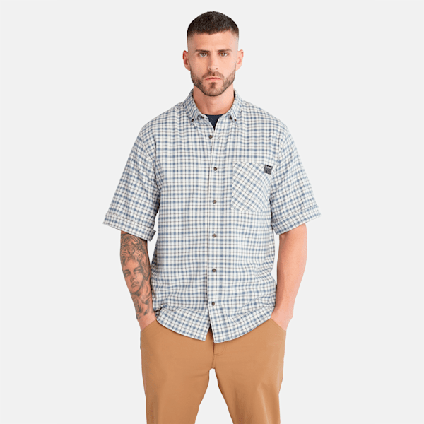Men's Timberland PRO? Woodfort Lightweight Flannel Flex Shirt