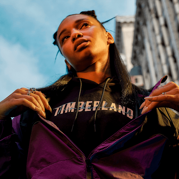 Women's Brushed-Back Logo Hoodie