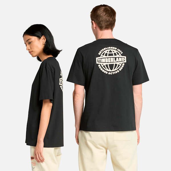 Short Sleeve Front And Back Graphic T-Shirt