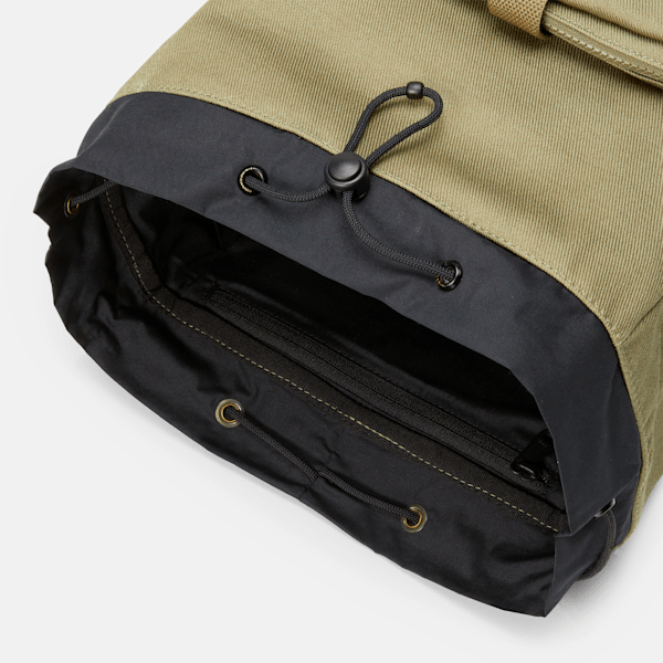 Canvas and Leather Backpack