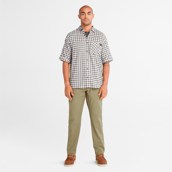 Men's Timberland PRO? Woodfort Lightweight Flannel Flex Shirt