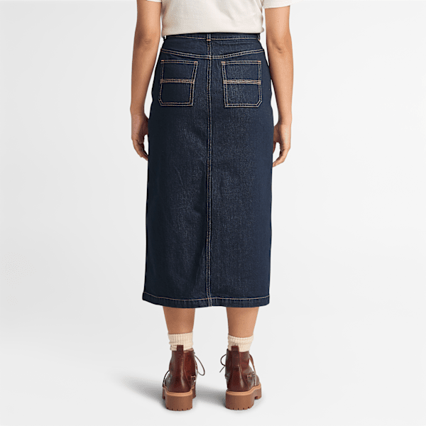 Women's?REFIBRA? Denim?Long Skirt