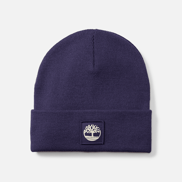 Cuffed Beanie With Tonal Patch